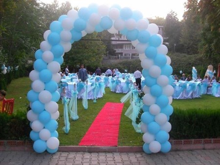 Sünnet Düğünü Organizasyonu Balon Süsleme