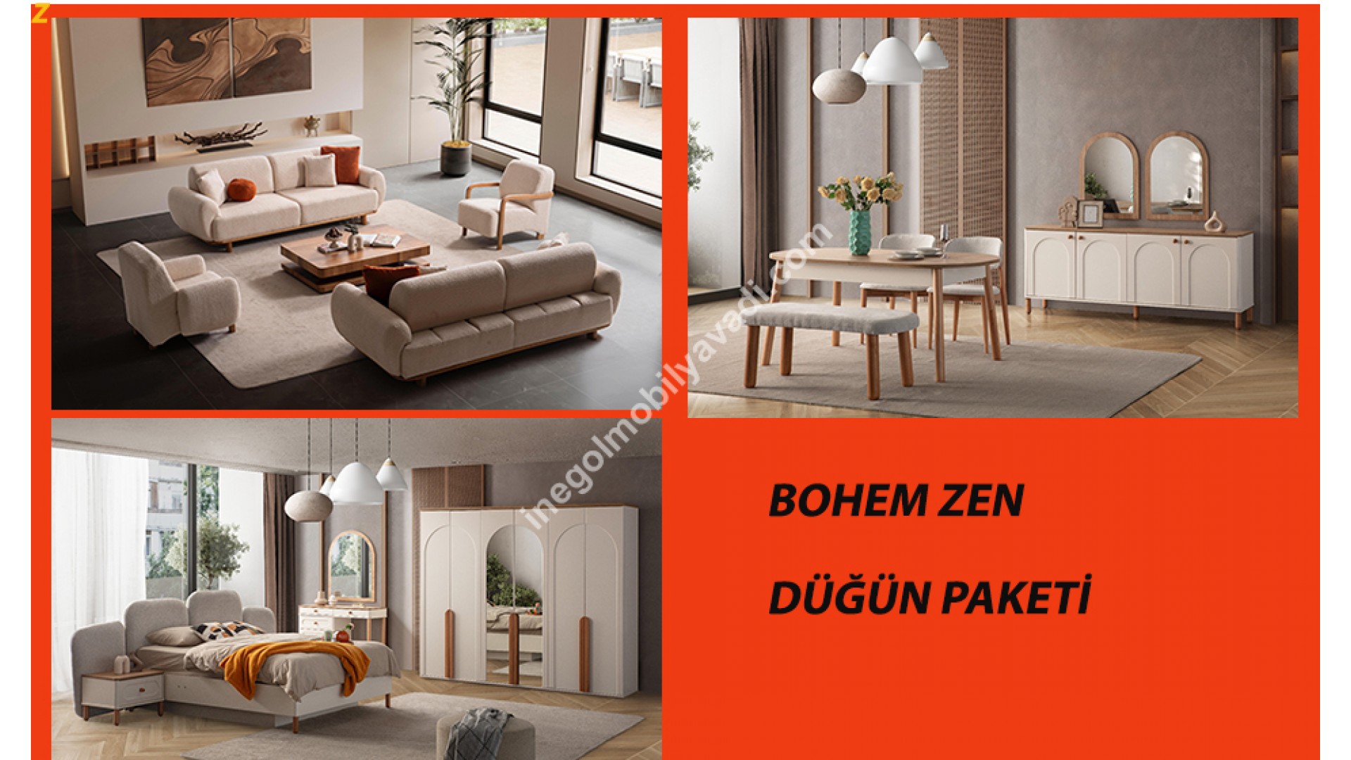 İnegöl Mobilya Düğün Paketleri